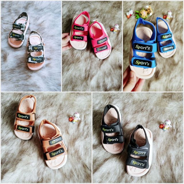 Giày tập đi 2 quai sport