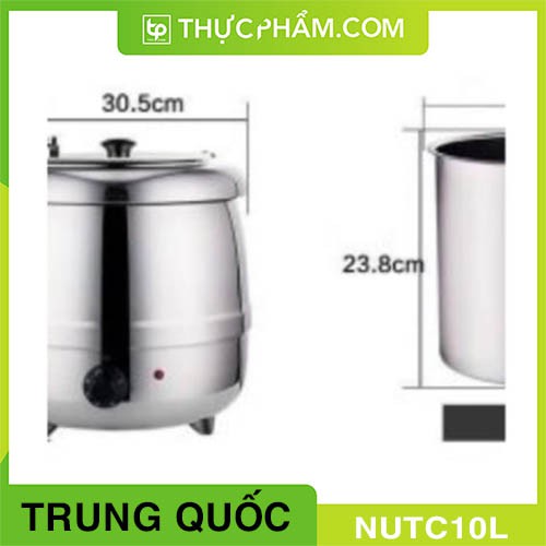 Nồi Ủ Trân Châu 10L  Xuất Xứ Trùn Quốc - Thiết Bị Trà Sữa