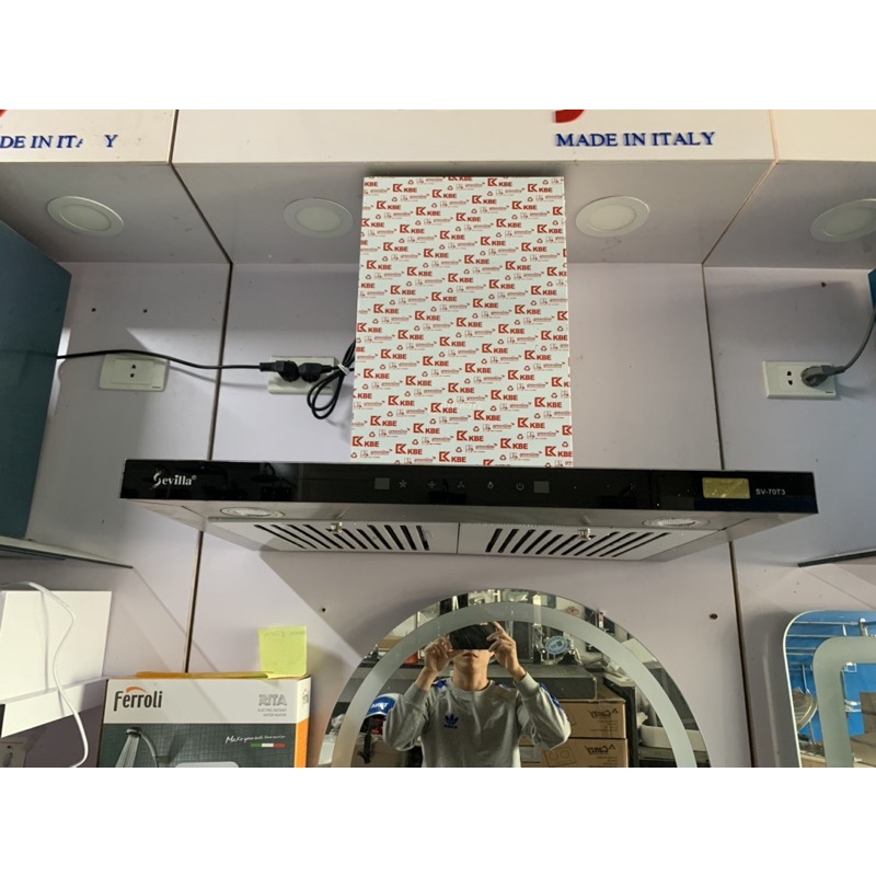 Máy hút mùi chữ T cao cấp