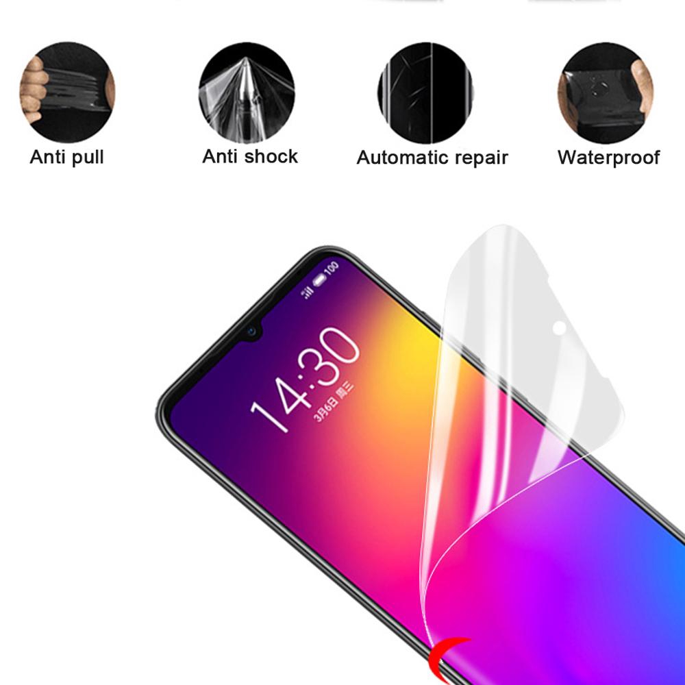 HD Full Cover Anti-Blue Light Soft TPU Screen Protector Film For Meizu Note 9 Note 8 E3 S6 M15 16X 16Xs X8 16 Plus Pro7