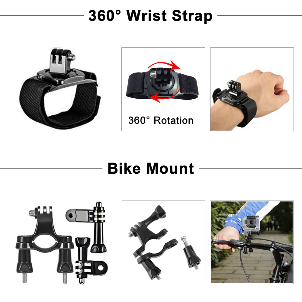 Kẹp Giữ Máy Ảnh GoPro Gắn Ghi Đông Xe Đạp | BigBuy360 - bigbuy360.vn