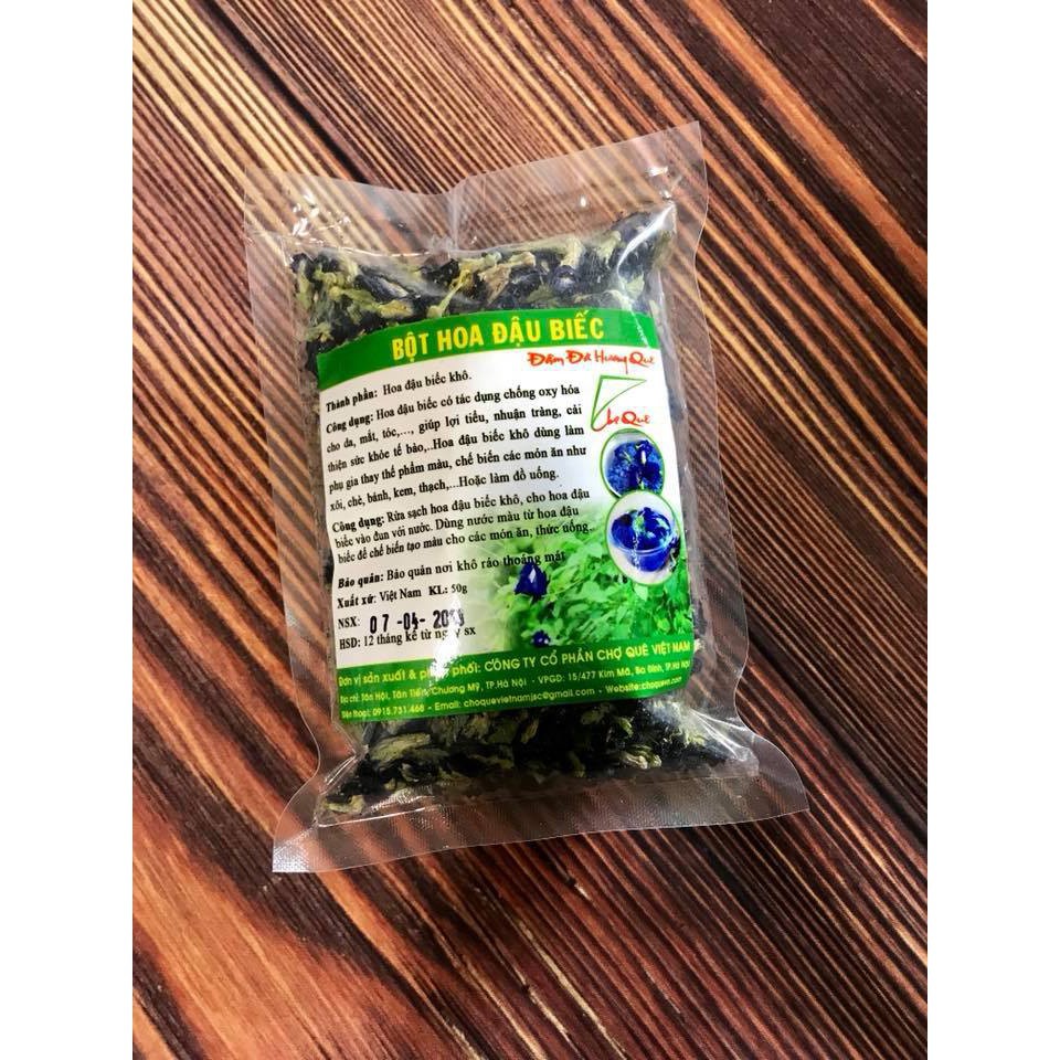 Hoa đậu biếc khô 50g - làm trà hoa đậu biếc