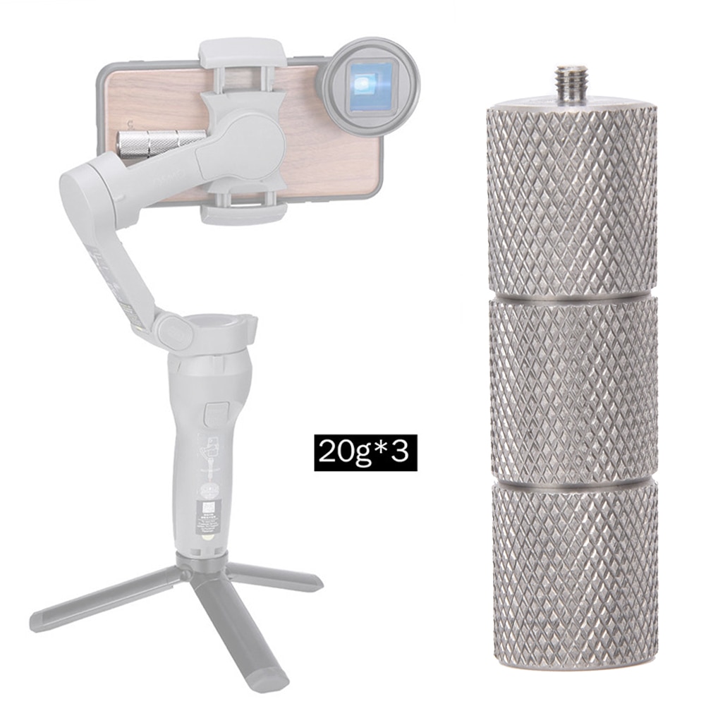 Mới ULANZI PT-10 20g*3 bằng hợp kim nhôm cho DJI Osmo Mobile 3 gimbal gimbal