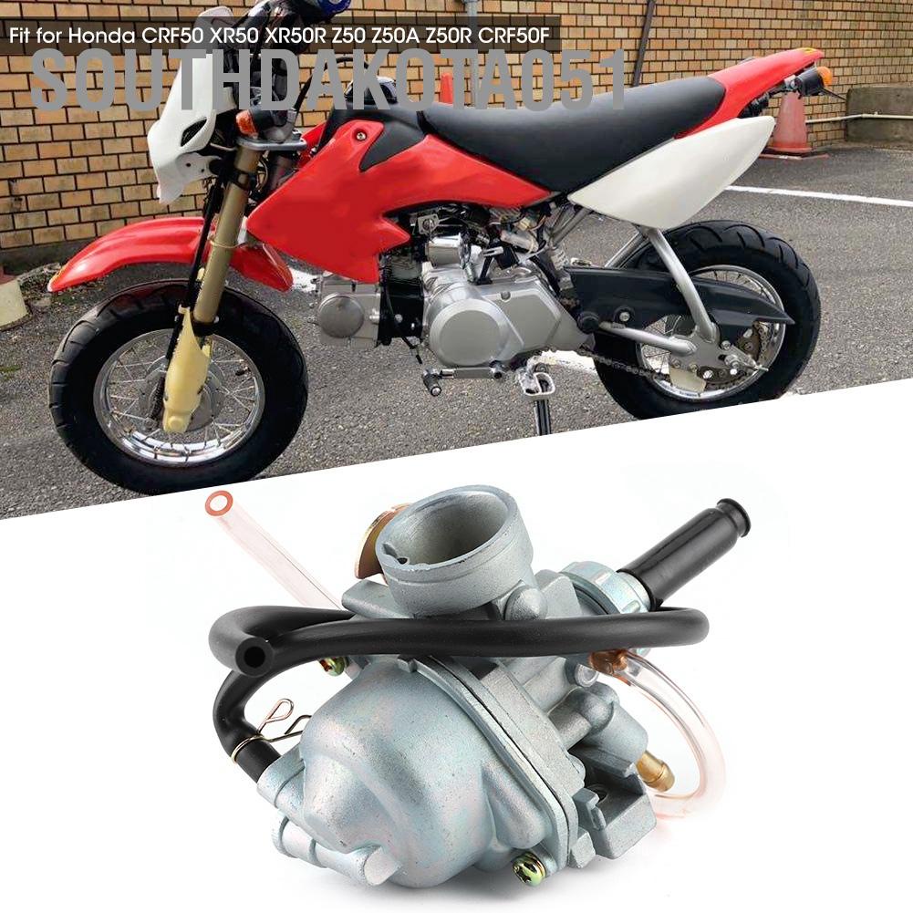 Southdakota051 Bộ chế hòa khí Phù hợp thay thế bộ cho Honda CRF50 XR50 XR50R Z50 Z50A Z50R CRF50F