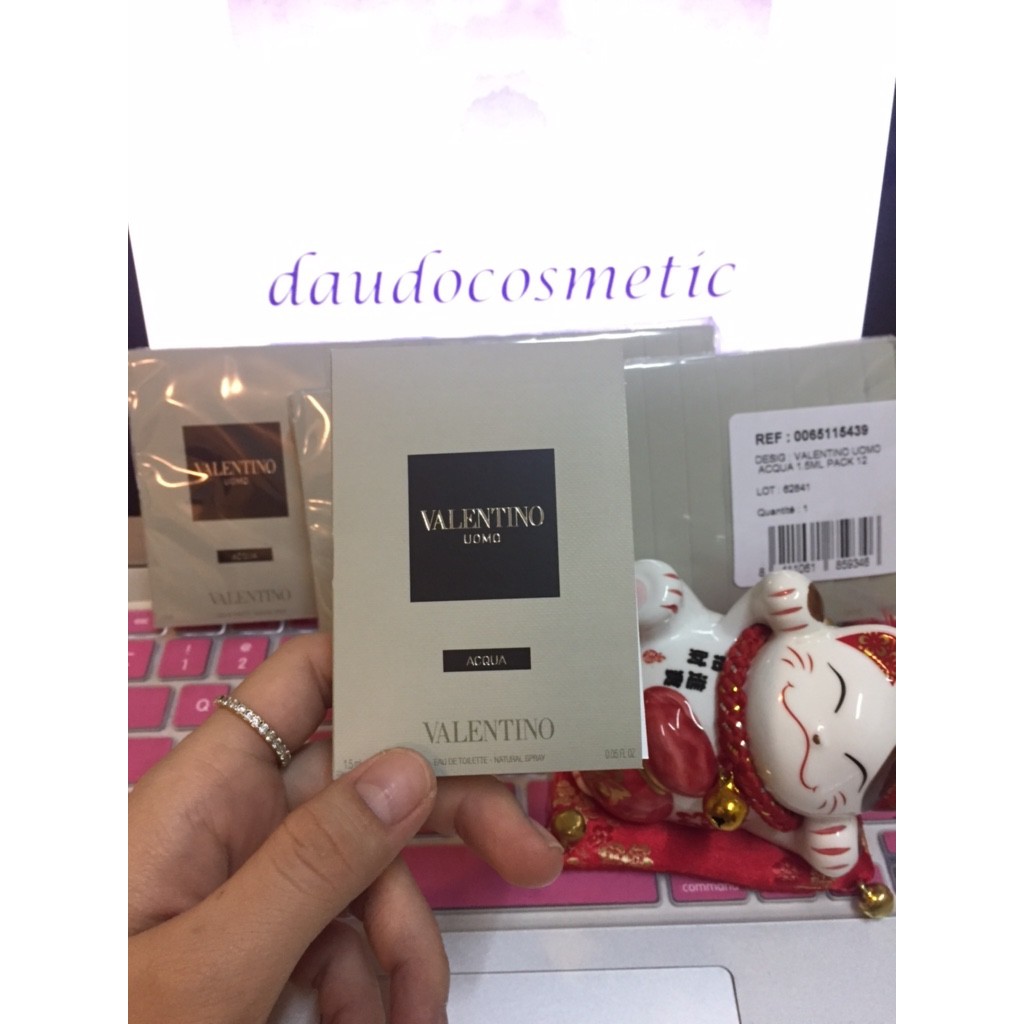 [vial] Nước hoa Valentino Uomo Acqua EDT 1.5ml | BigBuy360 - bigbuy360.vn