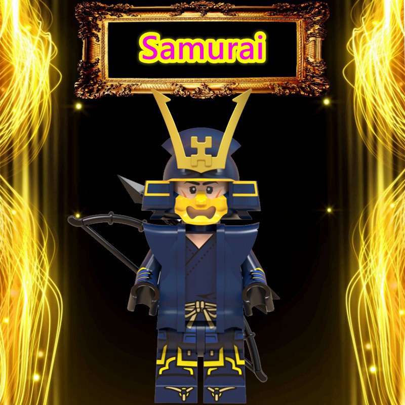 Đồ Chơi Lắp Ráp Mô Hình Samurai Dùng Làm Quà Tặng Sinh Nhật Cho Bé