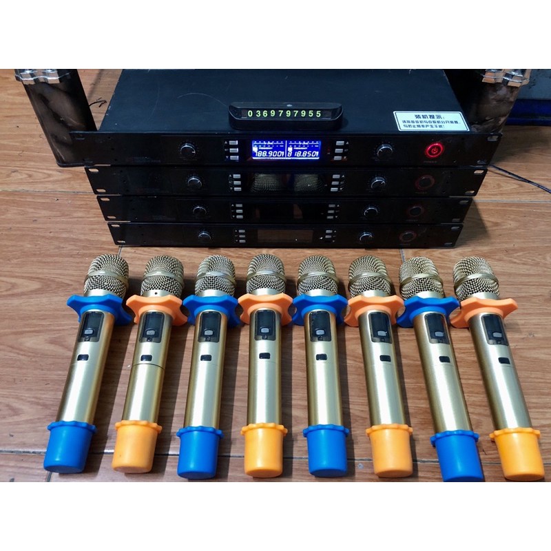 Micro không dây 6 số hàng bãi