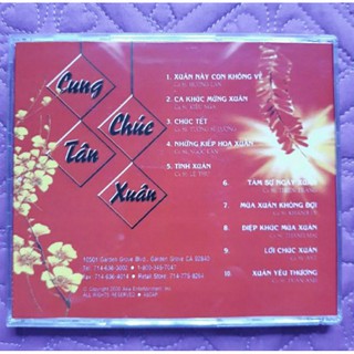 Bộ 4 cd nhạc xuân phono
