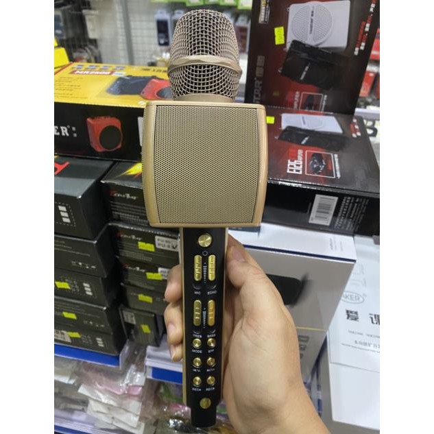 Micro hát Karaoke kèm loa/Mic hát karaoke Bluetooth kèm loa YS92