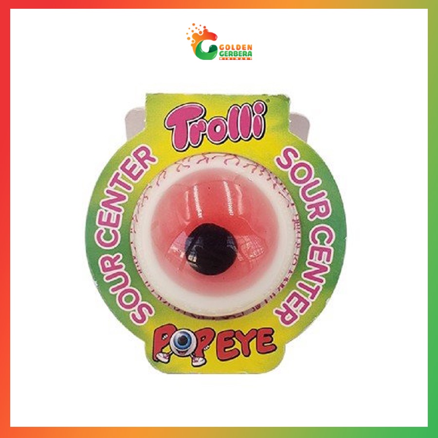 Kẹo Dẻo Có Nhân Trolli Hình Con Mắt 18.8g
