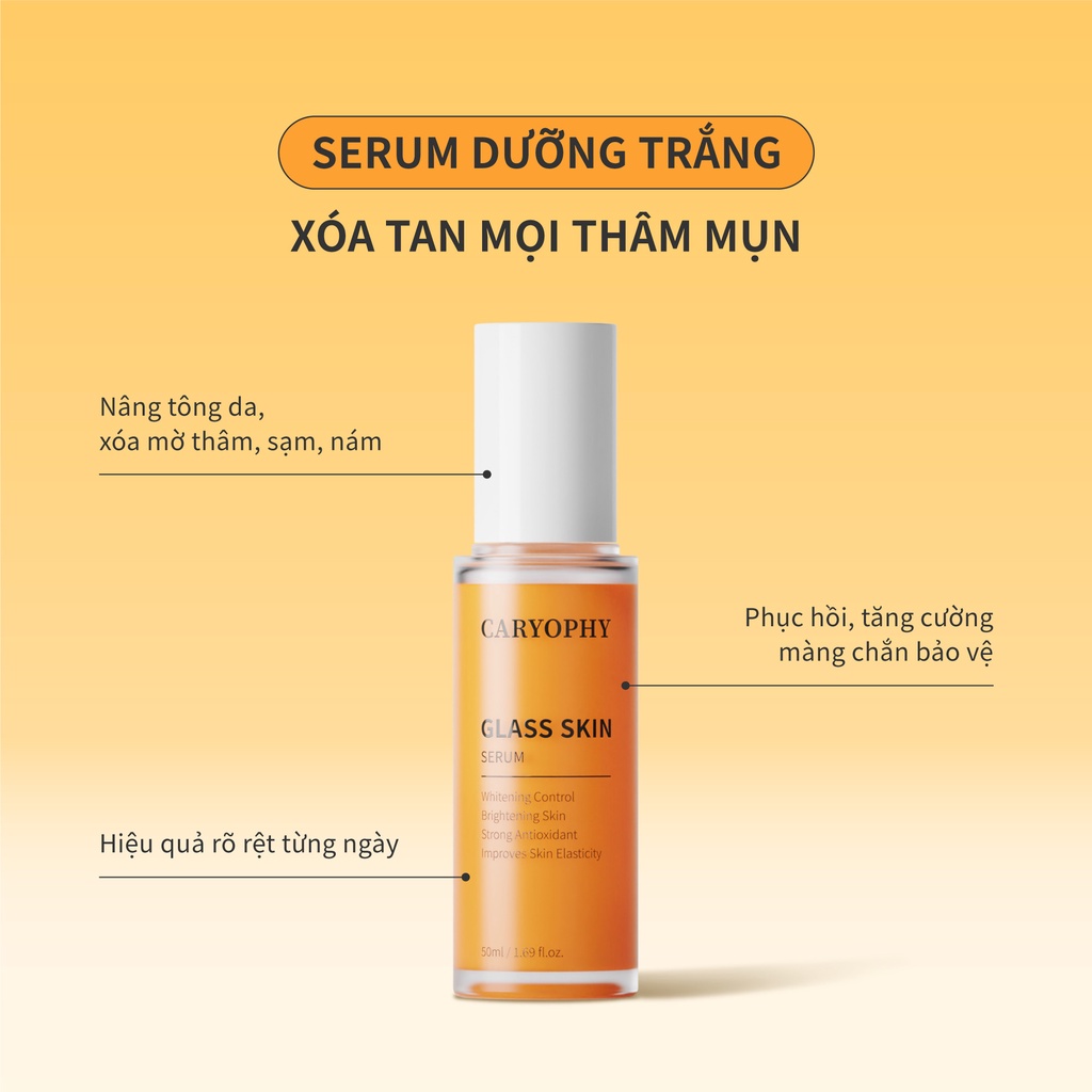 Tinh Chất Dưỡng Sáng Da Caryophy Glass Skin Serum 50ml