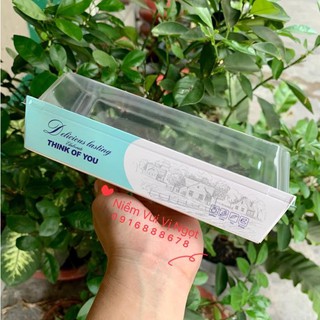 (Set 50 | 1985) Hộp chữ nhật nắp trong đựng bánh