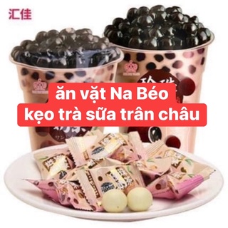 HCM Kẹo trà sữa trân châu - kẹo viên trà sữa