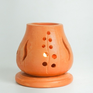 Đèn Đốt Nến Đất Nung - Candle Holder - DN46