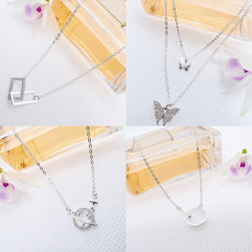 Dây Chuyền Vòng Cổ Nữ Chất Liệu Bạc 925 Thời Trang Phụ Kiện Trang Sức PLJ