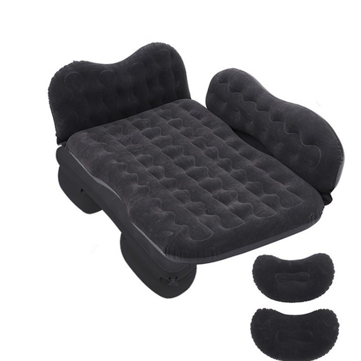 Nệm hơi, giường hơi đệm hơi ô tô vải nhung dùng cho em bé, thích hợp đi picnic, du lịch ô tô | BigBuy360 - bigbuy360.vn