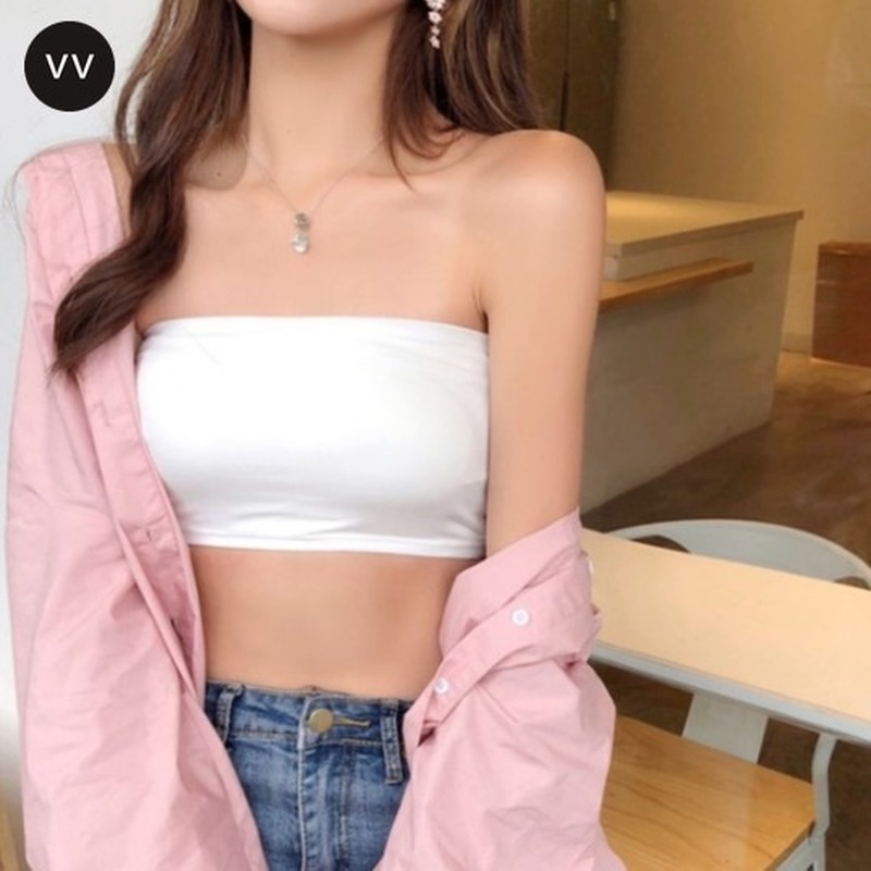 Áo ống mỏng nhẹ vừa vặn với tất cả sinh viên phong cách thường ngày