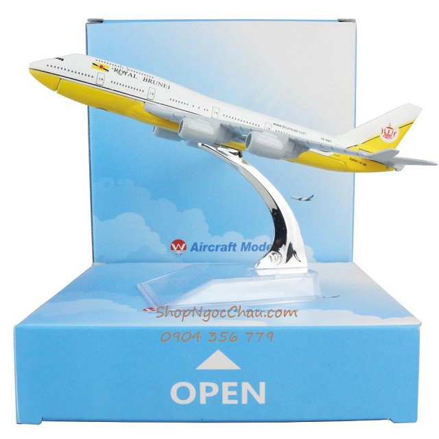 Mô hình máy bay B757 DHL 16cm