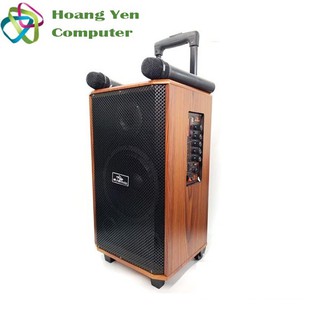 [Tặng 2 Micro] Loa Kéo Karaoke Bluetooth Kiomic K88 Bass 2 Tấc, Âm Lượng Cực Lớn - Hoàng Yến Computer