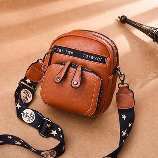 Túi xách đeo chéo nữ Forever túi đưng điện thoại nhiều ngăn giá rẻ mẫu mới nhất hàng đẹp DCFEV01 + hình thật