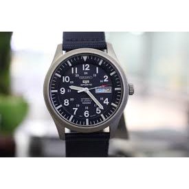 ĐỒNG HỒ NAM SEIKO 5 SPORT SNZG11K1 , DÂY NATO XANH NAVY, SIZE 42MM, AUTOMATIC