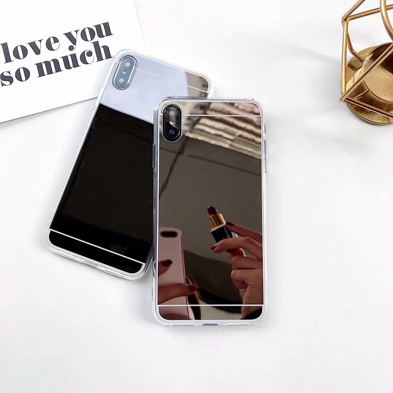 Ốp Điện Thoại Tráng Gương Cho Redmi Note8 Note8pro Note8t Note2 Note3 Note4 Note4x Note5 Note5pro Note5a Note7 Note7pro K20 K20pro