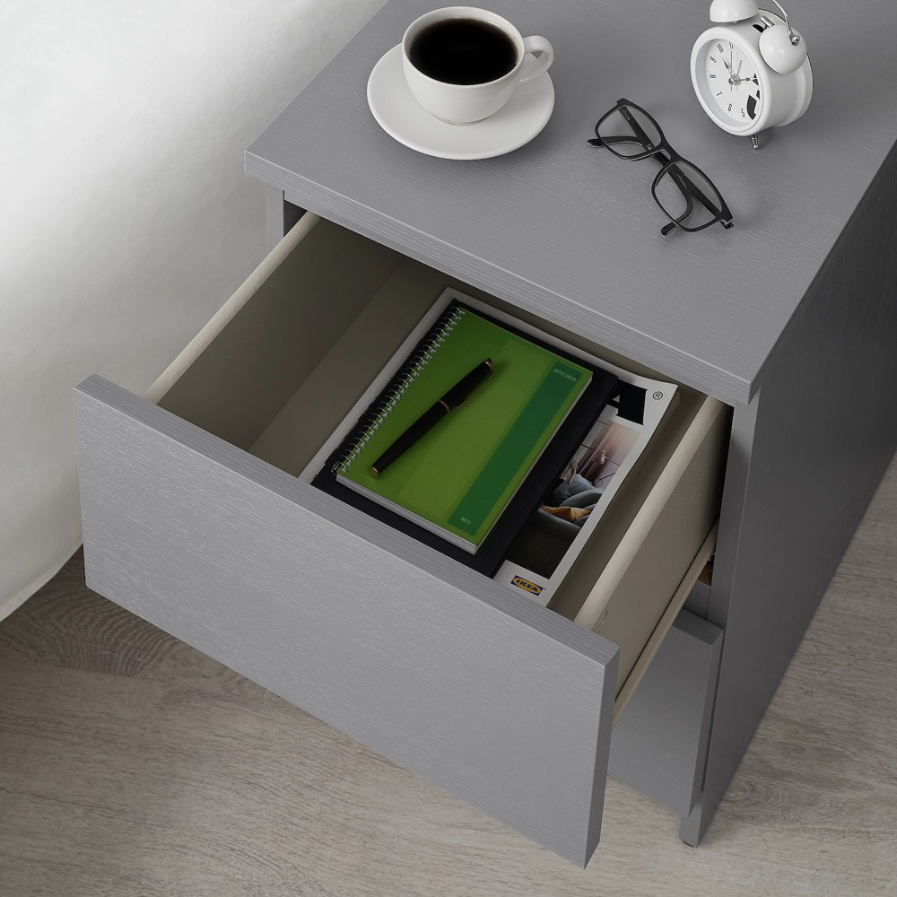 Táp tủ đầu giường MDF MALM kiểu đáng IKEA, nội thất phong cách Bắc Âu hiện đại, 4 màu lựa chọn | BigBuy360 - bigbuy360.vn