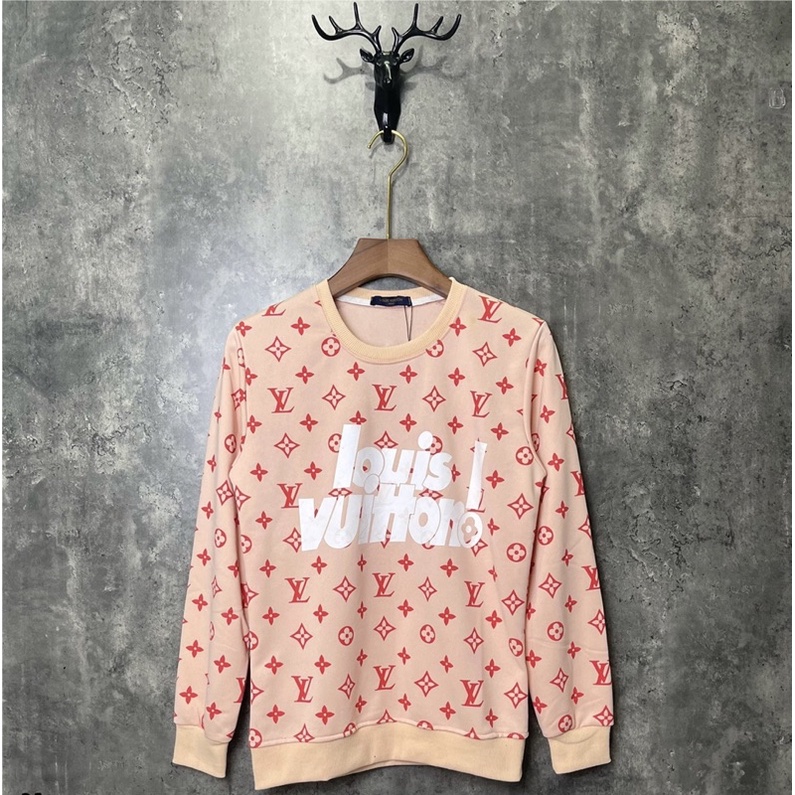 Áo nỉ mùa đông thời trang giới trẻ có hoạ tiết in logo, Áo thu đông dài tay phong cách hàn quốc btshop từ 45 đến 75 kg.