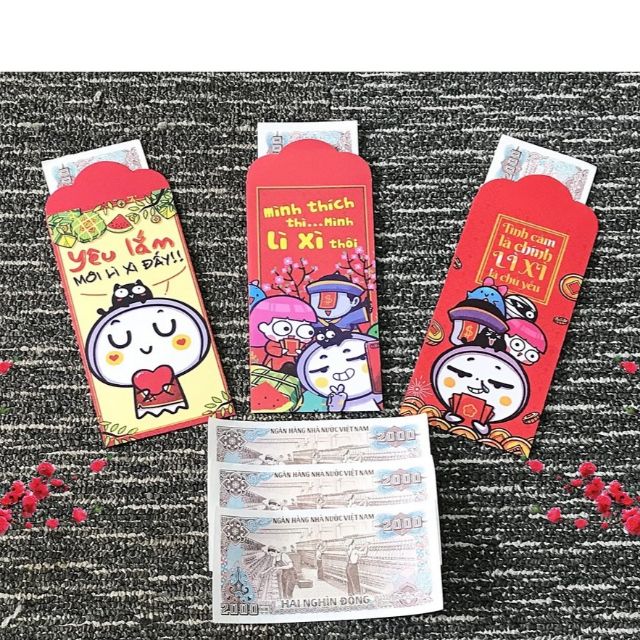 30 bao lì xì truyền thống