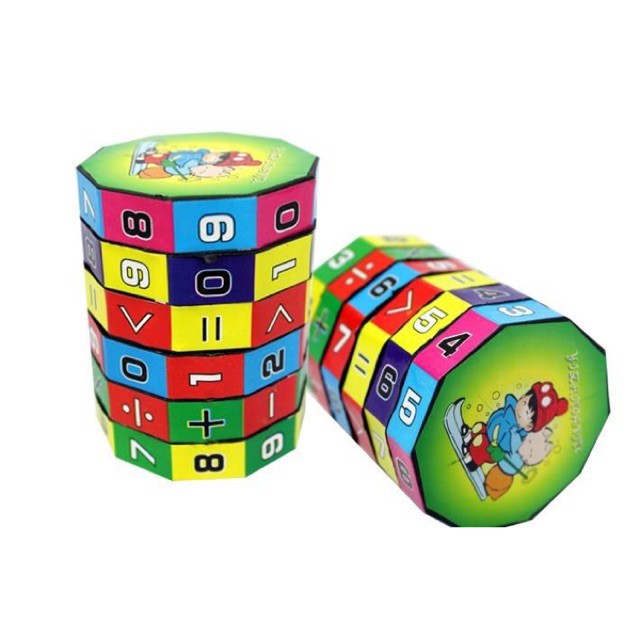 [Mã TOYDEC hoàn 20K xu đơn 50K] Rubic Học Toán Tầng Cho Bé - Đồ Chơi Rubic Toán Học