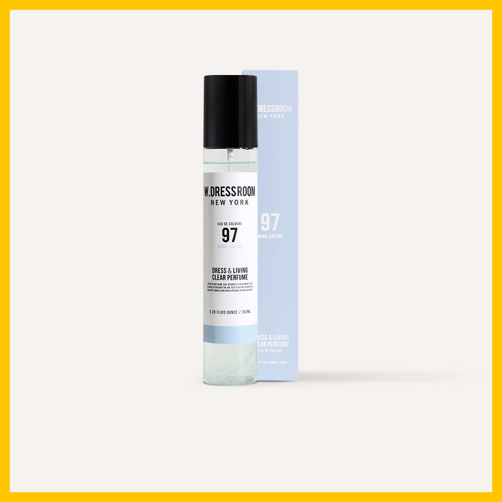 W.DRESSROOM Nước Hoa Trong Suốt 150ml NO.97 Tháng Tư Chất Lượng Cao
