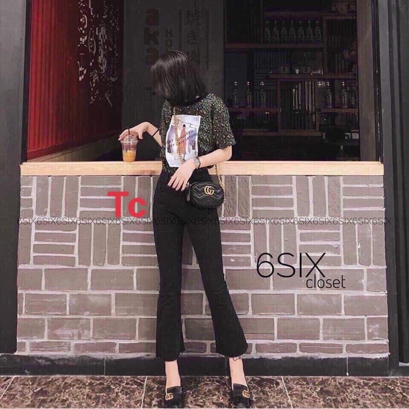 QUẦN jeans bò ống loe co dãn | BigBuy360 - bigbuy360.vn