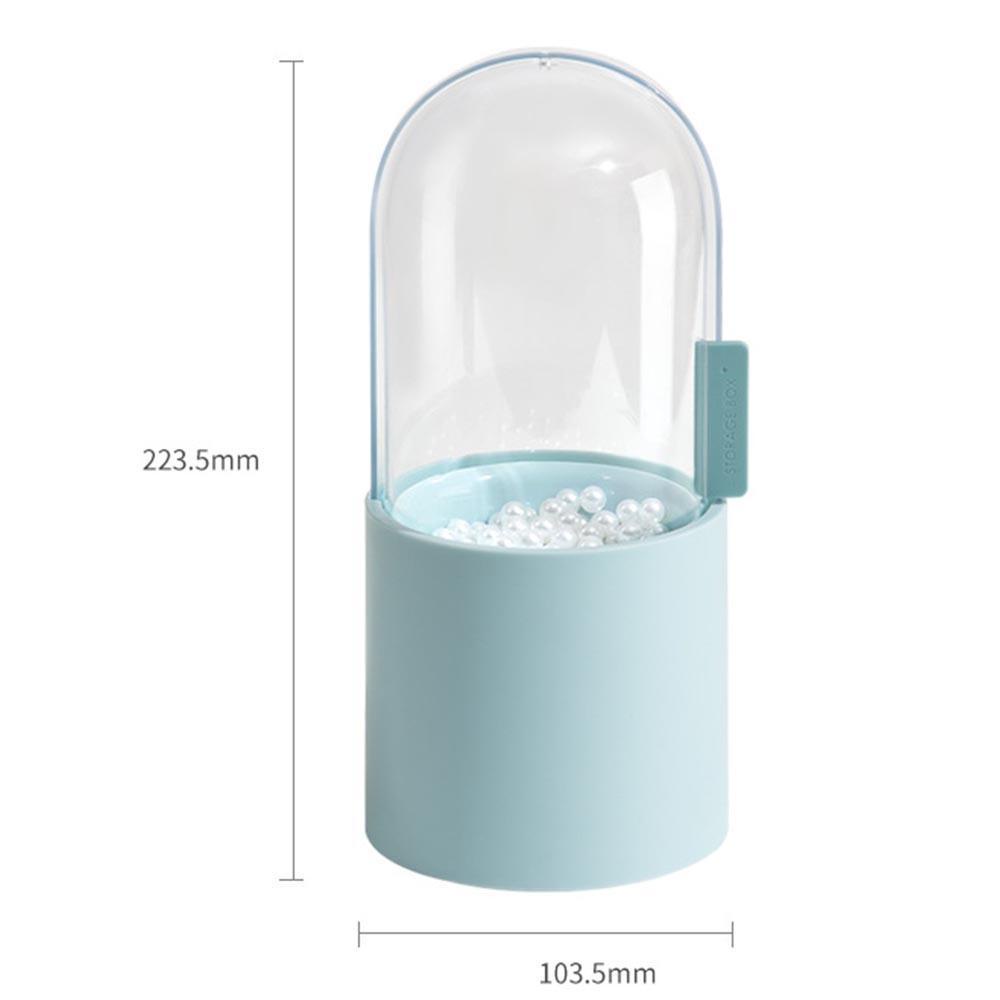 Hộp Đựng Cọ Trang Điểm Bằng Nhựa Có Nắp Trượt Chống Bụi