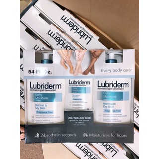 Set Dưỡng thể Lubriderm Daily moisture lotion