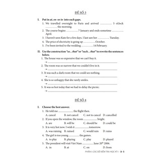 Sách - Đề Kiểm Tra Tiếng Anh Lớp 9 (tái bản 01)