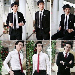 Cà vạt BOOCEAN Thời trang Skinny Solid Plain wedding