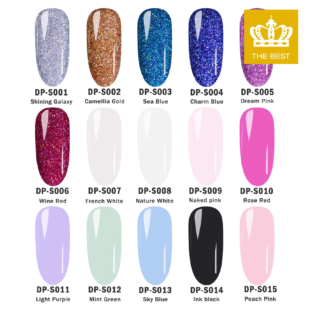 [Hàng mới về] Lọ bột trang trí móng tay 10ml BEAUTYBIGBANG