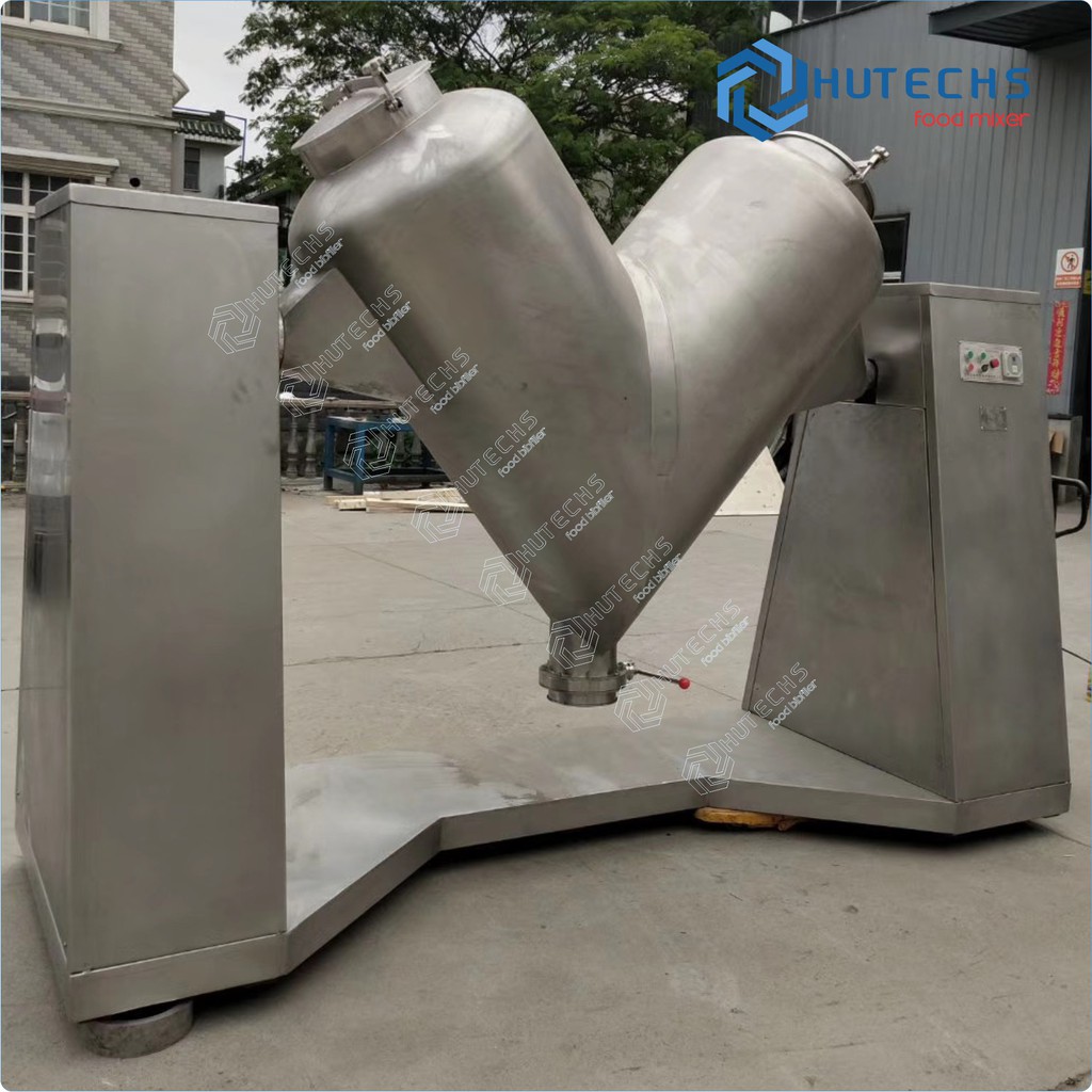 Máy trộn chữ V hai trục cỡ lớn VH300 dung tích 300 lít