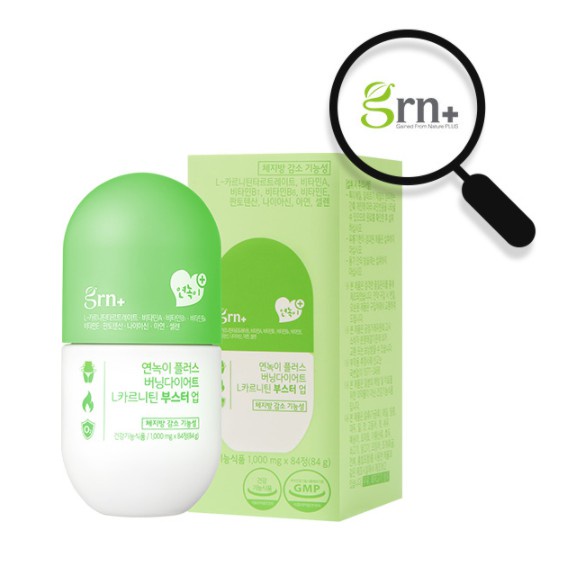 GRN viên uống hỗ trợ giảm cân GRN L-Carnitine for Fat Burn (Light Green Cap) - date 25/2/2023