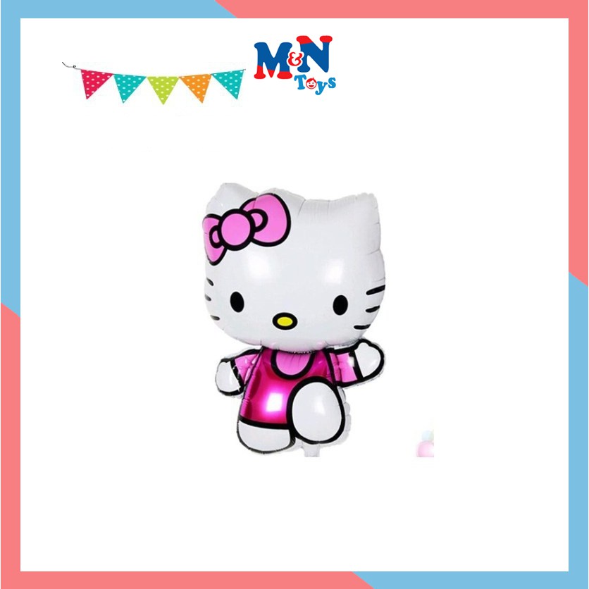 Bóng Nhôm hello Kitty Trang Trí Sinh Nhật