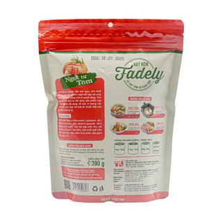 Hạt Nêm Từ Thịt Tôm Và Gạch Tôm Fadely (390g)