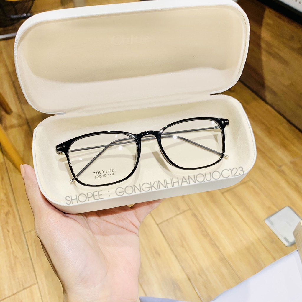 [ GỌNG VINTAGE ] Gọng kính 8092 vuông dáng bầu càng tăm siêu xinh , nhận cắt mắt cận loạn theo giấy