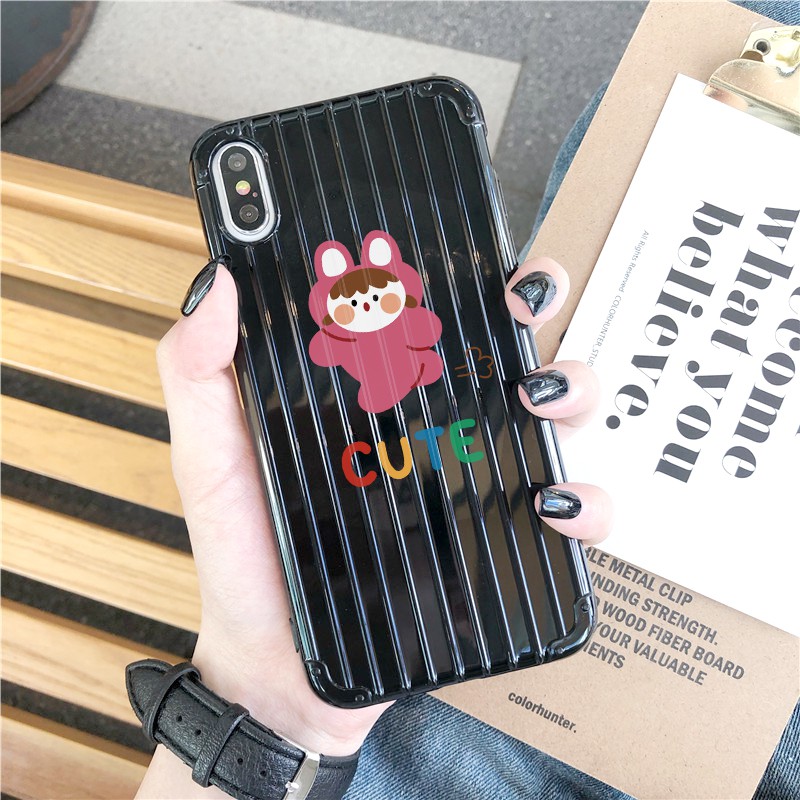 Ốp lưng iphone Cosplay bear sọc 3D chống va đập 5/5s/6/6plus/6s/6splus/7/7plus/8/8plus/x/xr/xs/11/12/pro/max/plus/promax | BigBuy360 - bigbuy360.vn