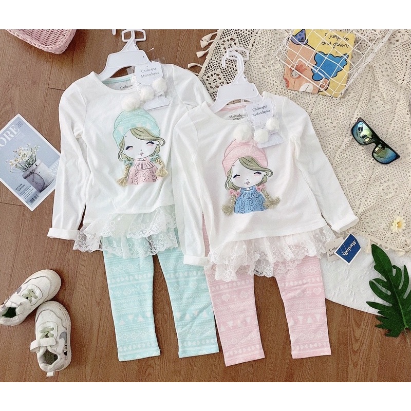 Bộ bé gái dư xịn 4-8y
