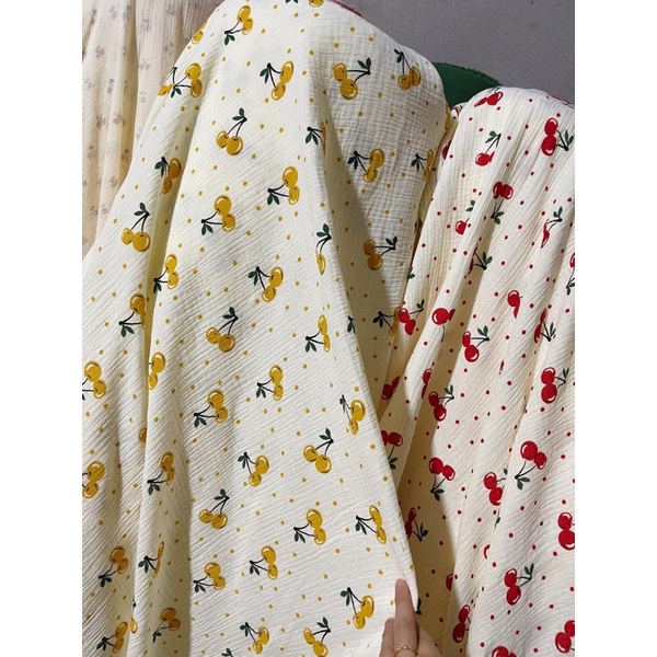 Vải xô muslin cao cấp 100% cotton