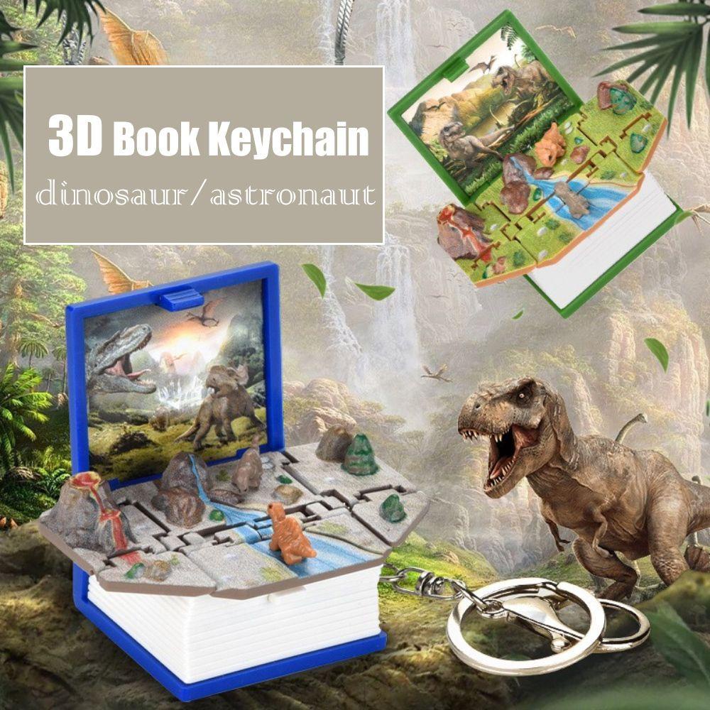 Móc Khóa Hình Quyển Sách 3D Sáng Tạo