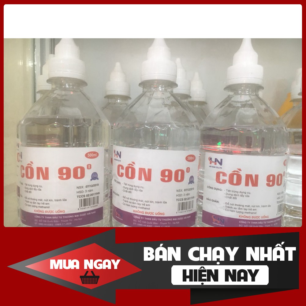 CỒN 90 ĐỘ SÁT KHUẨN  500ML