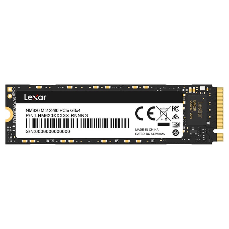 Ổ Cứng SSD Lexar NM620 M.2 2280 NVMe 256GB / 512GB - Hàng Chính Hãng