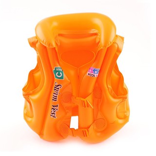 [FOR_KIDS] [HOT] Áo phao bơi trẻ em ABC (bé từ 8-15 tuổi), chất liệu nhựa dẻo PVC an toàn