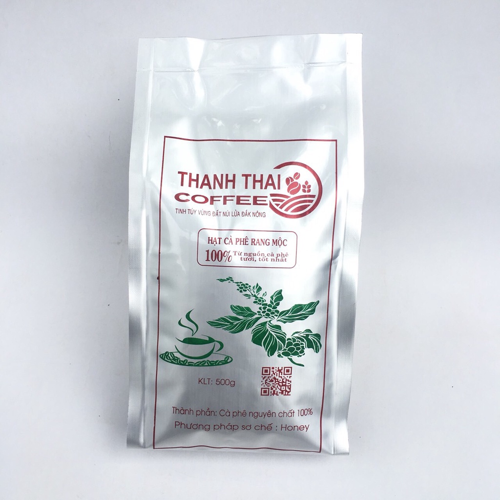 HẠT CÀ PHÊ RANG MỘC HONEY- 500G